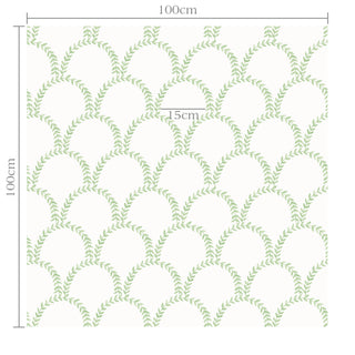 Papel de parede Hera arco verde