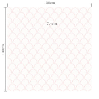 Papel de parede Hera arco rosa mini