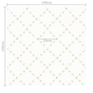 Papel de parede Hera losango verde