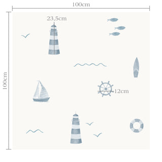 Papel de parede Navy azul