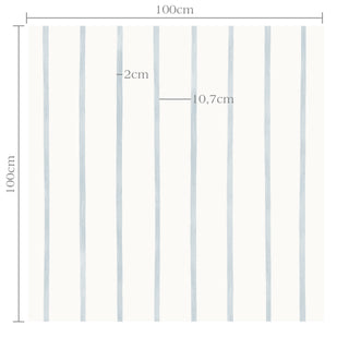 Papel de parede Navy listra fina azul