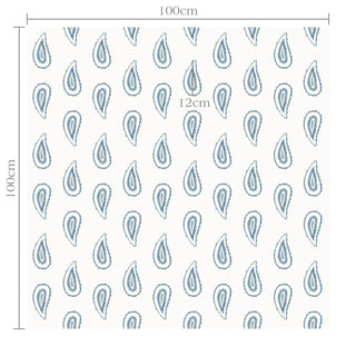 Papel de parede Cashmere azul 3
