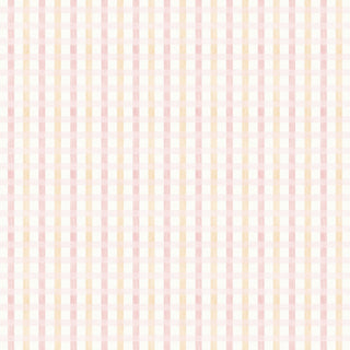 Papel de parede Balões xadrez 2 pequeno rosa e amarelo