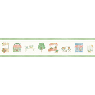Papel de parede Campo barrado