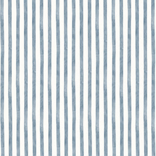 Papel de parede Cashmere listra grossa azul