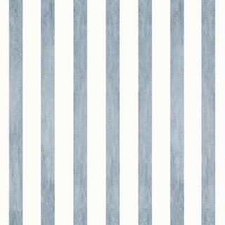 Tecido Cashmere listra grossa azul