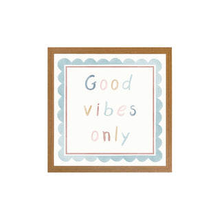 Quadro Cashmere Good Vibes Only