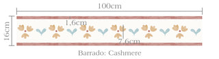Papel de parede Cashmere barrado