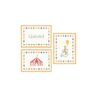 Kit quadros Circo 3