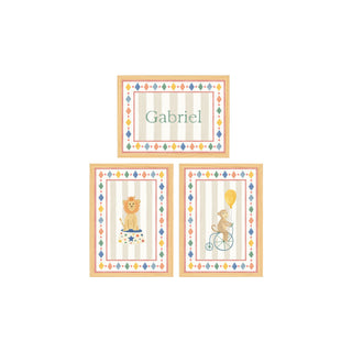 Kit quadros Circo 4