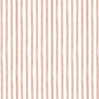 Papel de parede Cogumelos listra grossa rose