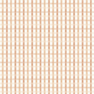 Papel de parede Cogumelos xadrez 2 pequeno laranja