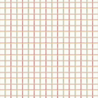 Papel de parede Collab Tom + Coisas da Lu xadrez 3 colorido