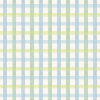 Papel de parede Dinos xadrez 2 grande azul e verde