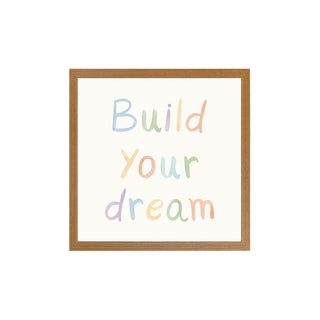 Quadro Ferramentas build your dream 1
