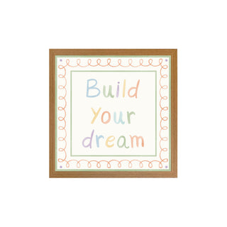 Quadro Ferramentas build your dream 2