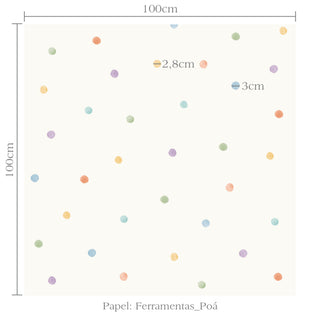 Papel de parede Ferramentas poá