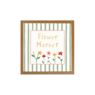 Quadro Flores flower market