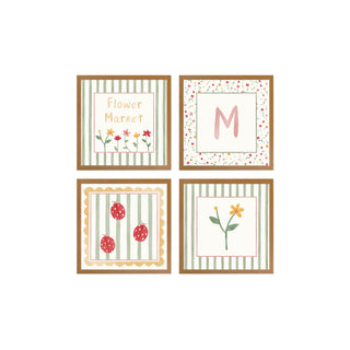 Kit quadros Flores 3