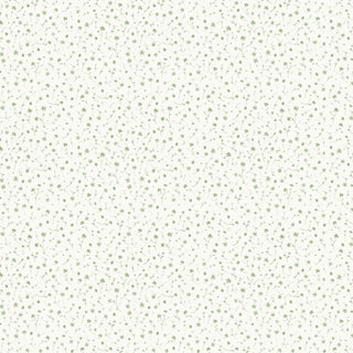Papel de parede Flores verde