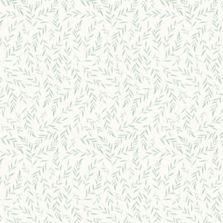 Papel de parede Folhas verde claro