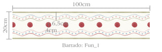 Papel de parede Fun barrado 1