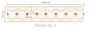 Papel de parede Fun barrado 2