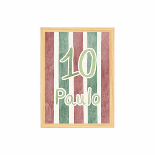 Quadro Futebol nome 3