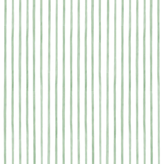 Papel de parede Golf listra média verde