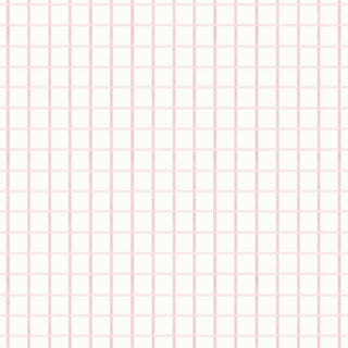 Papel de parede Hera xadrez 4 grande rosa