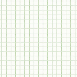 Papel de parede Hera xadrez 4 grande verde