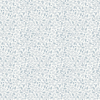 Papel de parede Cashmere azul 1