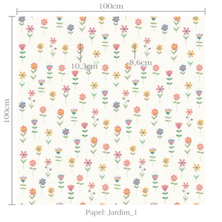 Papel de parede Jardim 1