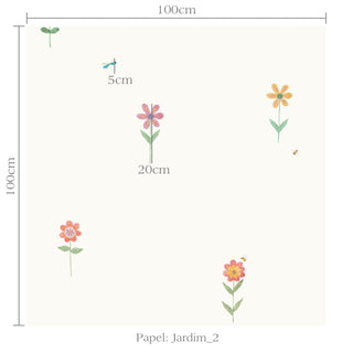 Papel de parede Jardim 2