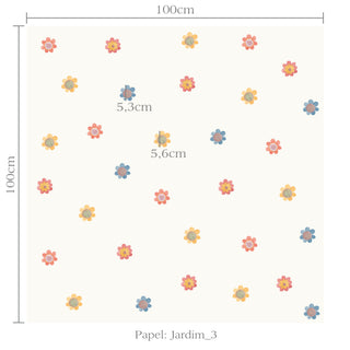Papel de parede Jardim 3