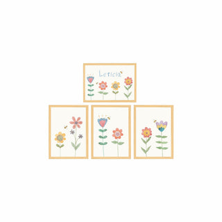 Kit quadros Jardim 4