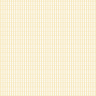 Papel de parede Jardim xadrez 2 mini amarelo