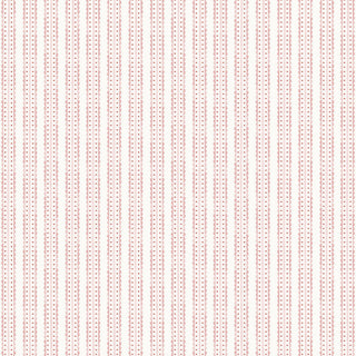 Papel de parede listra com babado rosa e vermelho