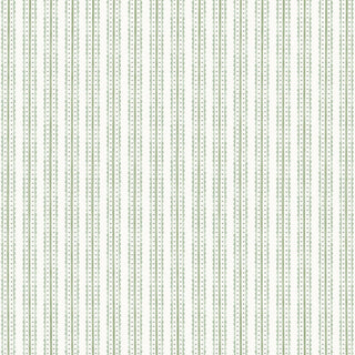 Papel de parede listra com babado verde