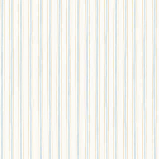 Papel de parede listra com bolinhas azul e amarelo