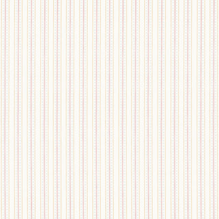 Papel de parede listra dupla com bolinhas rosa, azul e amarelo