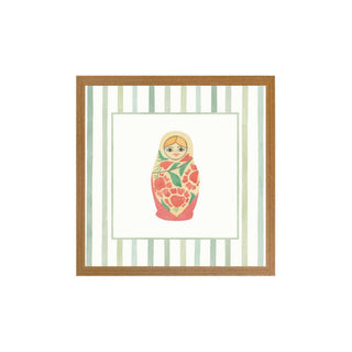 Quadro Mapa matrioska