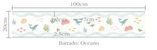 Papel de parede Oceano barrado