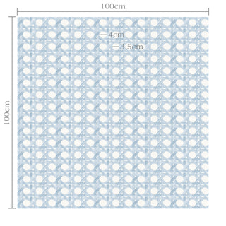 Papel de parede Palmeiras palhinha azul