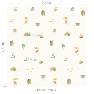 Papel de parede Praia P