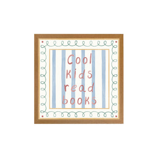 Quadro cool kids read books 1
