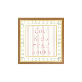 Quadro cool kids read books 2