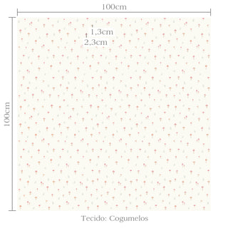 Tecido Cogumelos