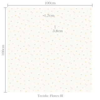 Tecido Flores III