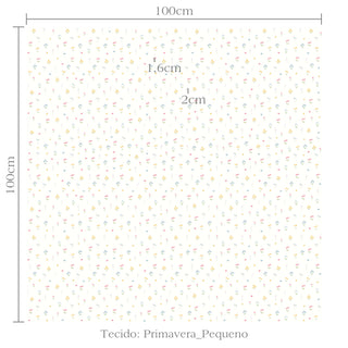 Tecido Primavera pequeno